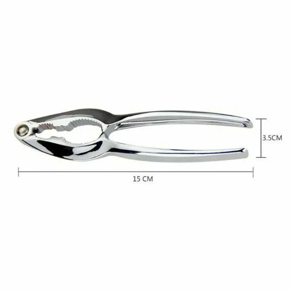 5‑Pack Crab Leg / Crab Claw Crackers – Stainless Steel – Modern Style